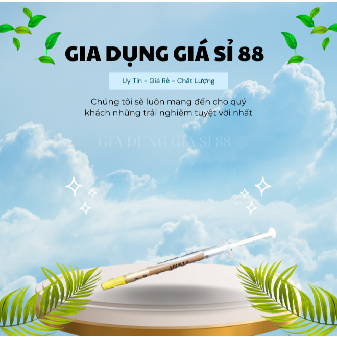 Combo 5 Tuýt Keo Tản Nhiệt HY610 Tuýp Vàng 1g – Hỗ Trợ Làm Mát CPU/GPU Hiệu Quả