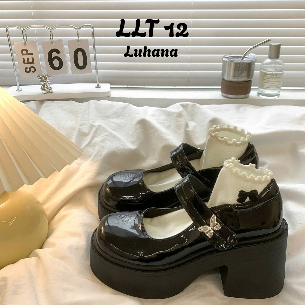 giày cao gót nữ nhẹ êm giày lolita nữ đế cao nhẹ êm
