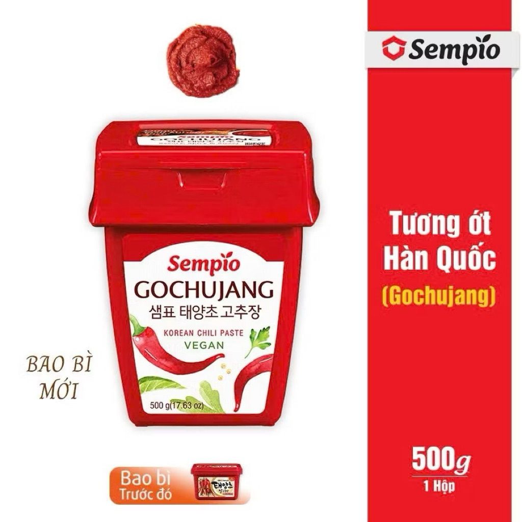 *SALE* Tương ớt Gochujang Sempio Hàn Quốc hộp 500g/170g