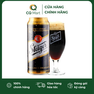 [ hỏa tốc ] Bia Đen Steiger 4,5% - Lon 500ml