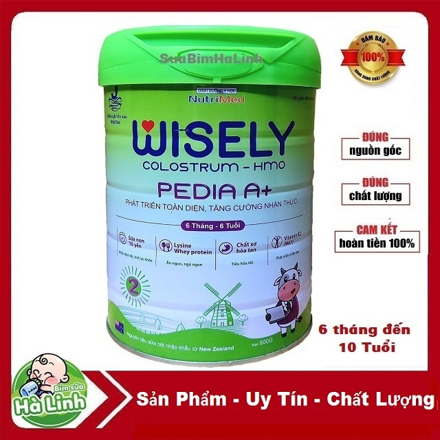 Sữa Wisely Pedia A+ Colostrum 900g [Date 2027]