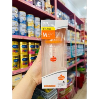 BÌNH SỮA WESSER PP BOTTLE CỔ HẸP 60ML / 140ML/ 250ML