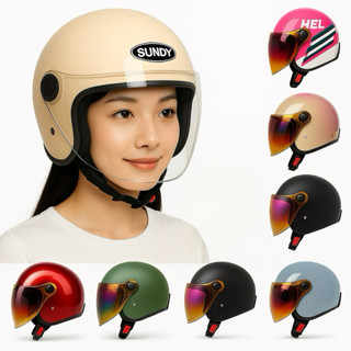  Mũ bảo hiểm trùm đầu chính hãng Sundy Tặng kèm miếng lót silicon thoáng khí 