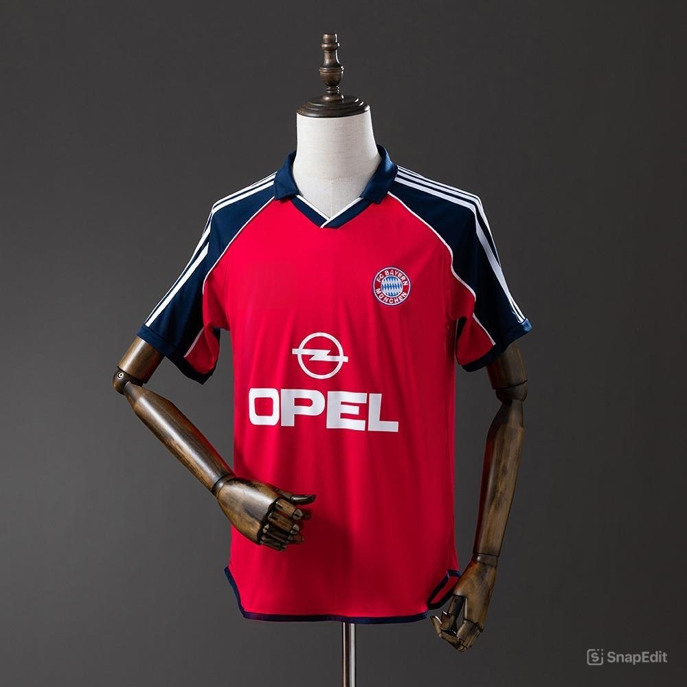 Áo Bóng Đá Retro Bayern Munich 2000/01 - Sân Nhà bản cao cấp vải Cotton Polyester
