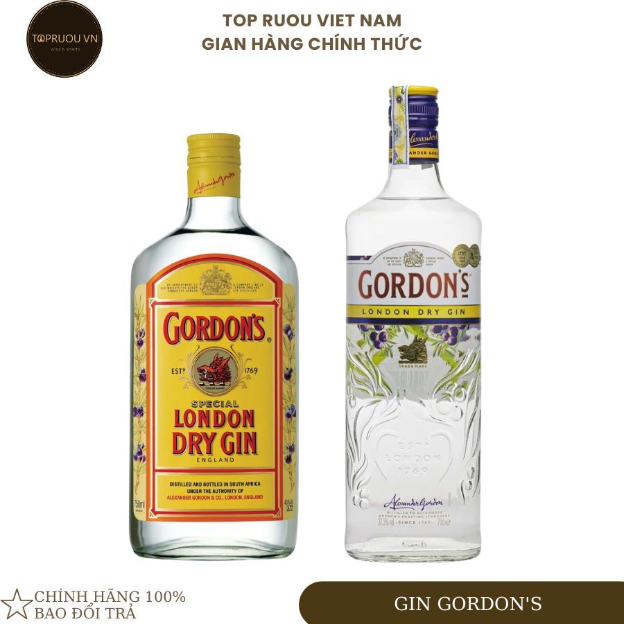 Gin Gordon's [Chính Hãng][Top Rượu VN]