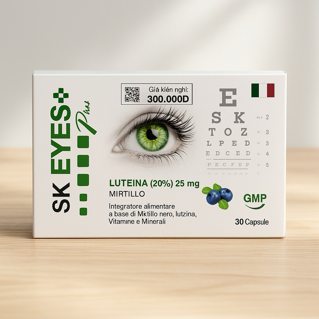 ✅ [Chính Hãng] Viên uống bổ mắt SK EYES Plus | Hộp 30 viên