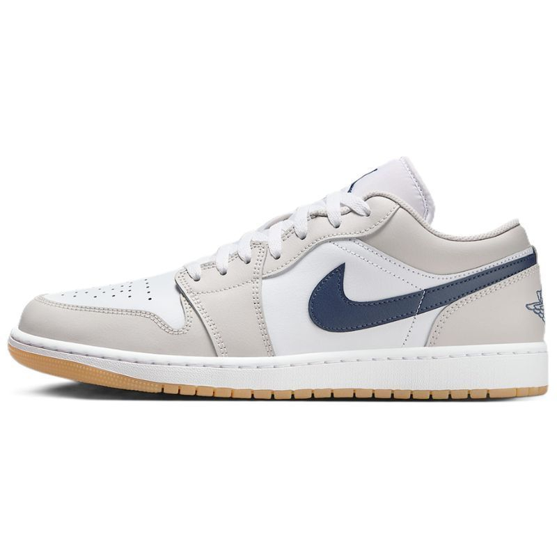 Giày thể thao _Jodan 1 Low SE  Xám Xanh mới ‘Light Denim’ cổ thấp nam nữ full box