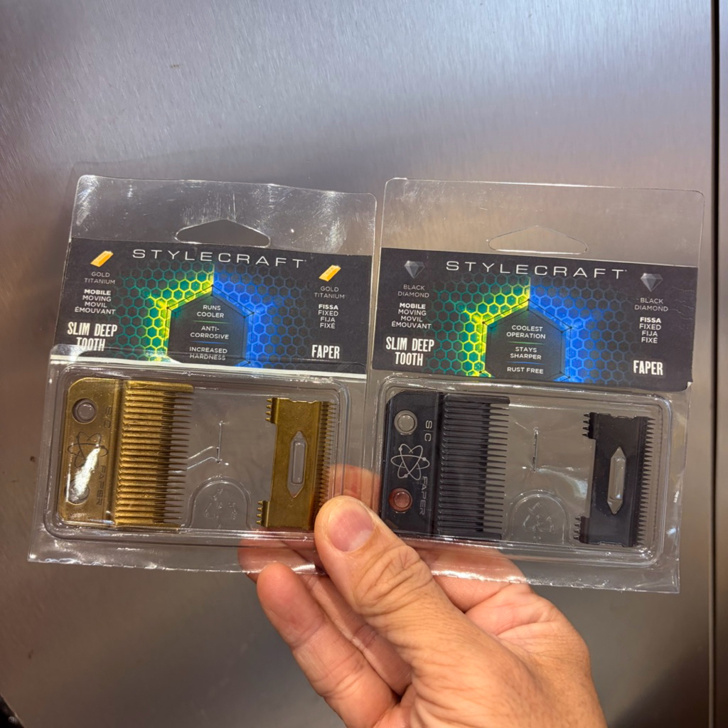 Bộ lưỡi tông đơ Gamma SC Faper / Fade / Diamond Cut