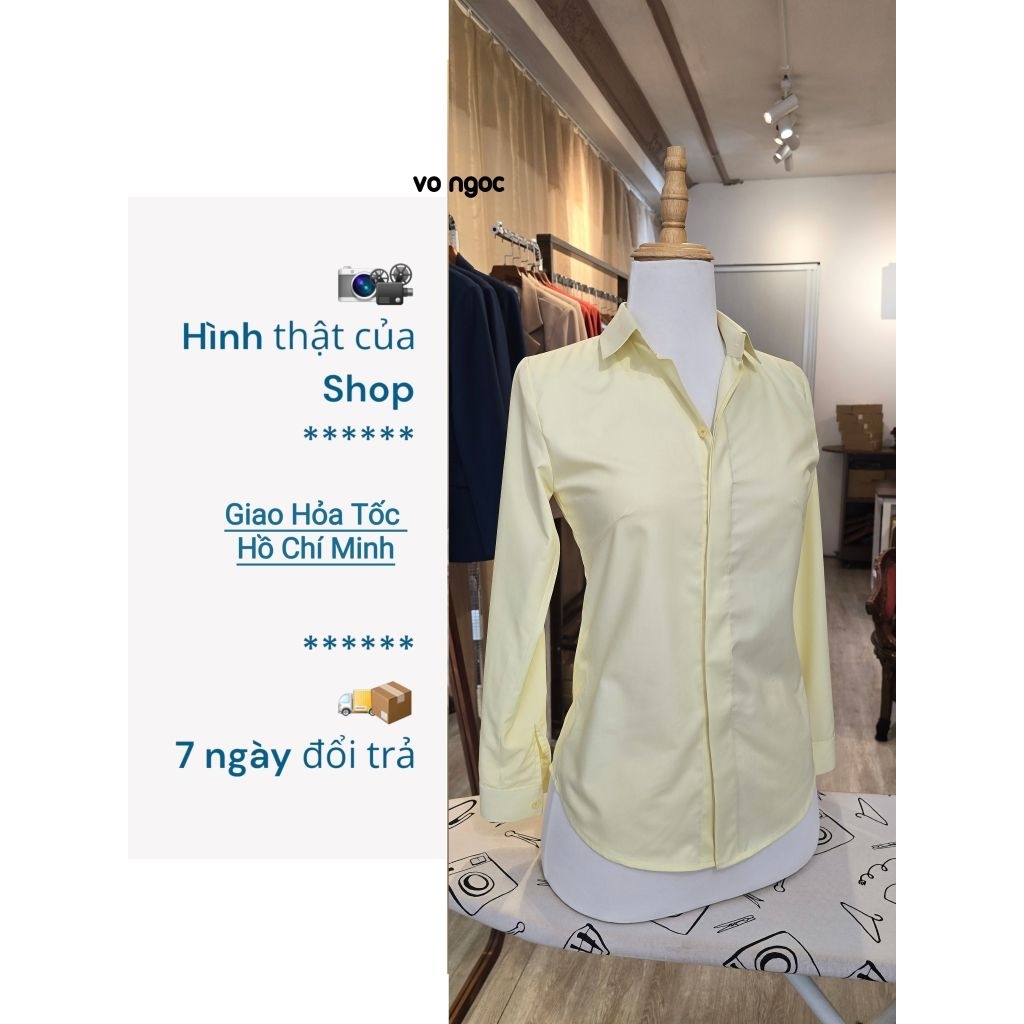 Sơmi Vàng Nhẹ by Vongoc