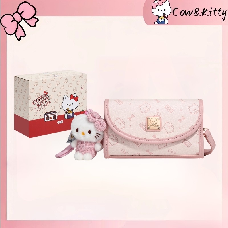 Túi Xách Nữ Cow＆Kitty Túi Đeo Chéo Nữ Sang Chảnh Dễ Thương Phong Cách Hàn Quốc