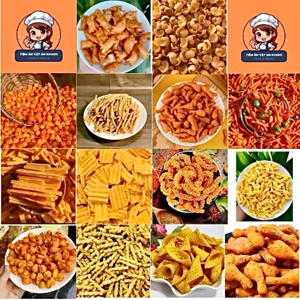 Snack Ăn Vặt Tự Chọn Các Loại Bim Bim Ăn Vặt Thơm Ngon, Snack Ăn Vặt Tuổi Thơ ( Bịch 300g )