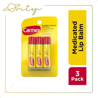   Chính Hãng Nội Địa Mỹ  Thỏi son dưỡng môi siêu cấp ẩm không mùi Carmex SPF15 