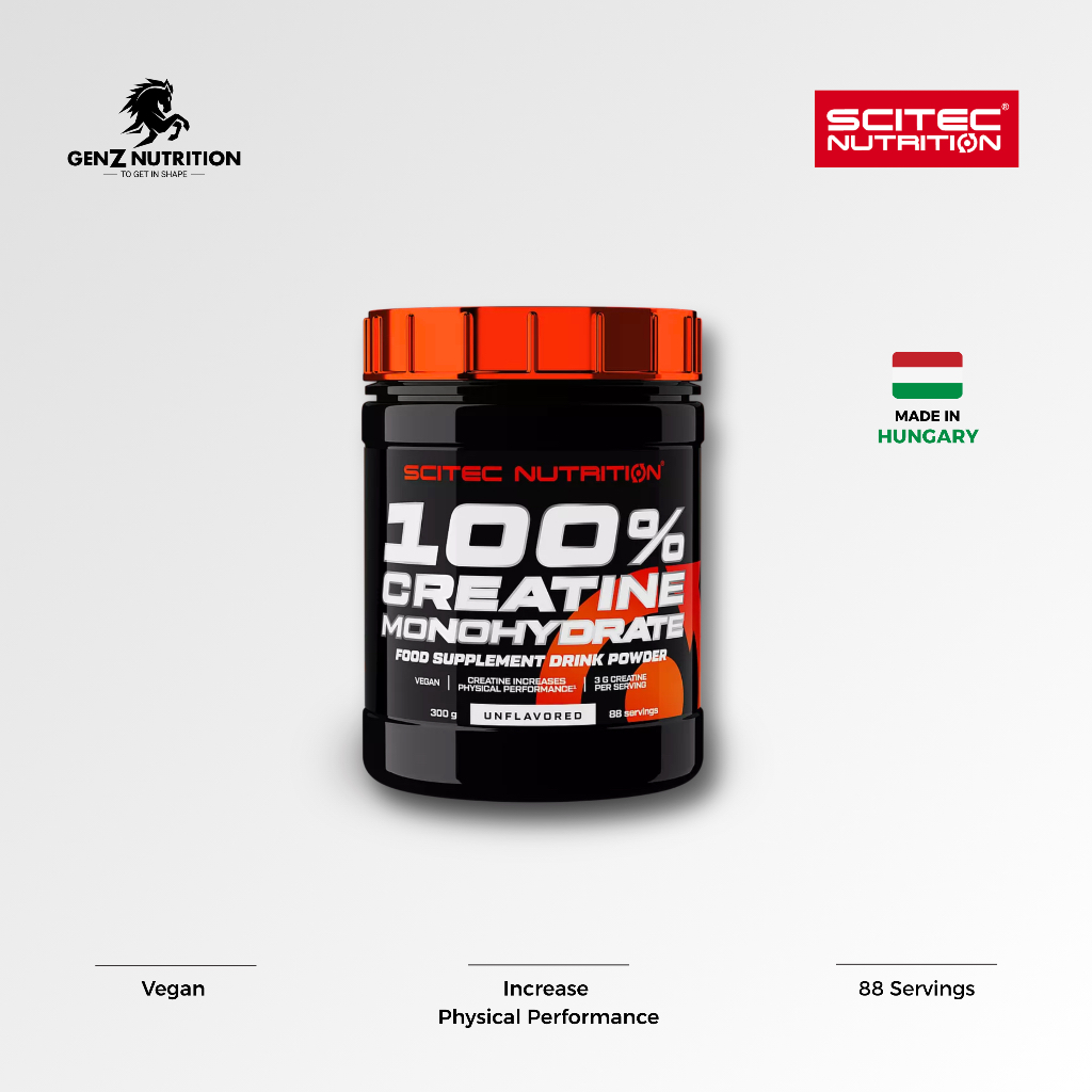 100% CREATINE MONOHYDRATE-SCITEC NUTRITION