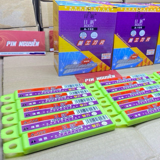 200 Lưỡi Dao Rọc Giấy RIXIN Hàng Chính Hãng Siêu Bền