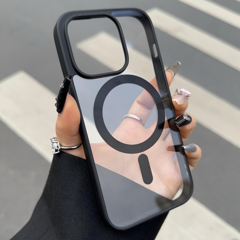 Ốp lưng iphone 15/14/13/12/11/Pro/Max/Plus/Xs/XR/7/8 hỗ trợ sạc không dây, chống ố, chống sốc | BigBuy360 - bigbuy360.vn