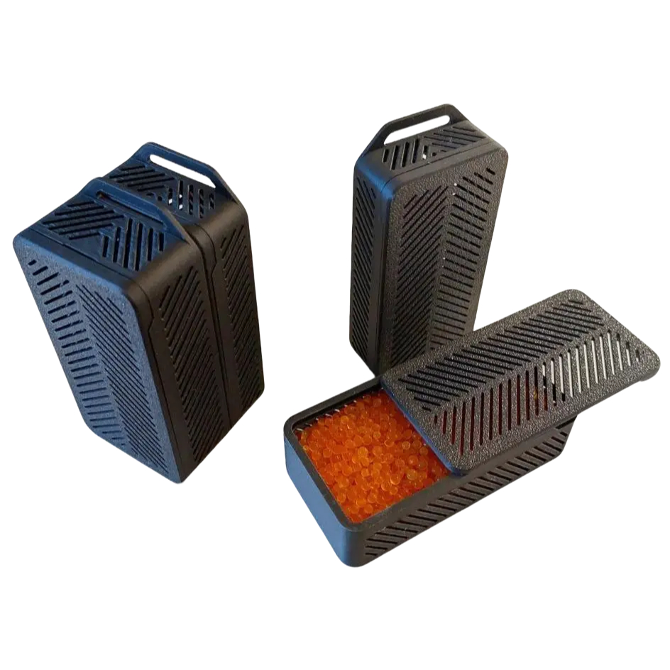 Hộp hạt hút ẩm silica gel màu xanh chống ẩm an toàn