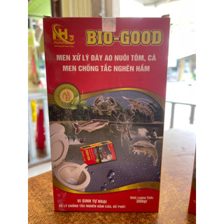 BIO-GOOD Thái -Việt Men xử lý đáy ao nuôi tôm,cá chống tắc nghẽn hầm phân hủy mùn bã hữu cơ cải thiện môi trường ao nuôi