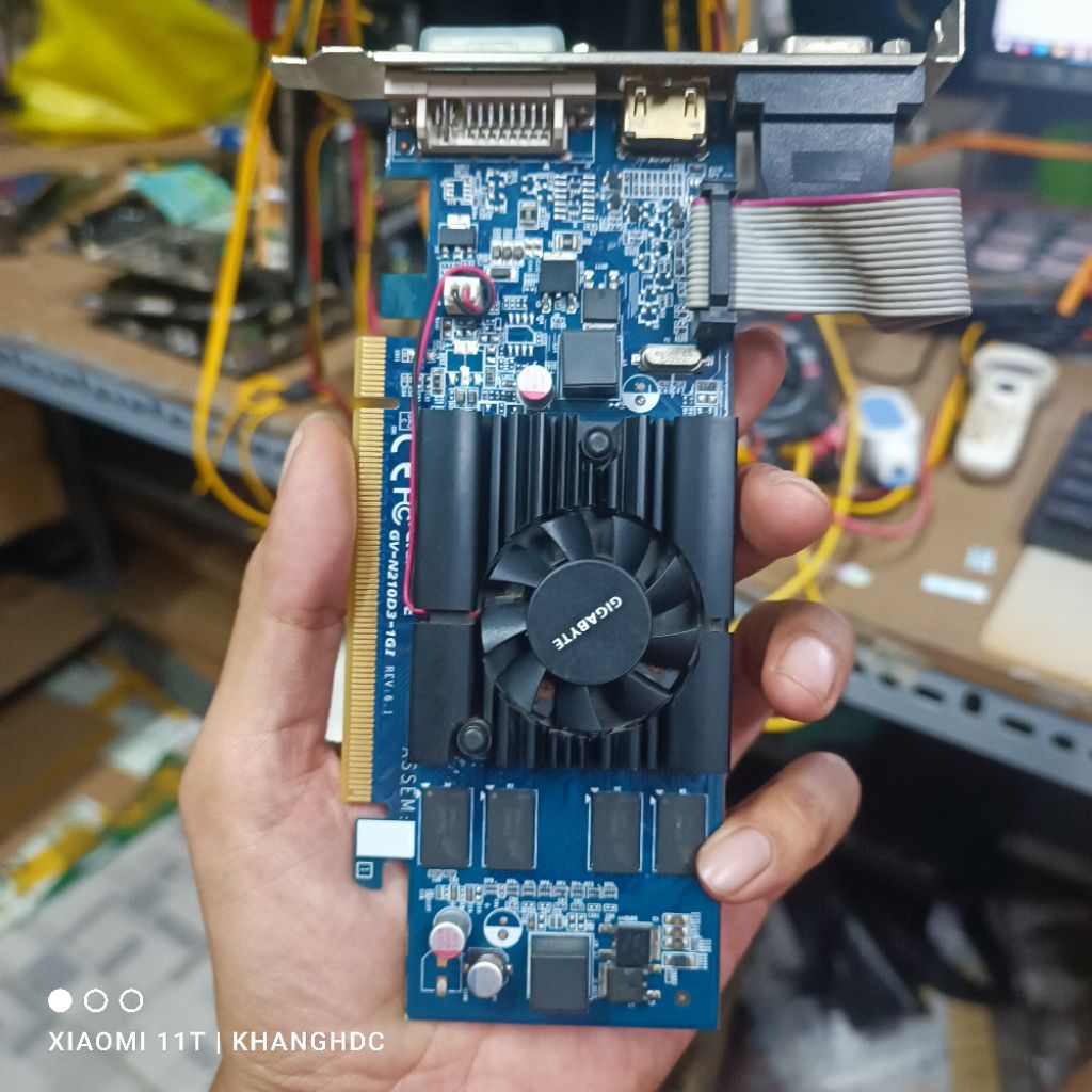 210 1GD3 MÃ GV N210D3 1GI GIGABYTE REV 6.1