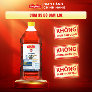  Nước mắm truyền thống Phú Quốc Hồng Hạnh Siêu Hạng 35 độ đạm 1,9 lít - Chấm kho đúng điệu 