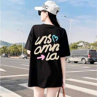 Áo thun tay lỡ unisex nam nữ INSOMIA, Áo phông unisex form rộng
