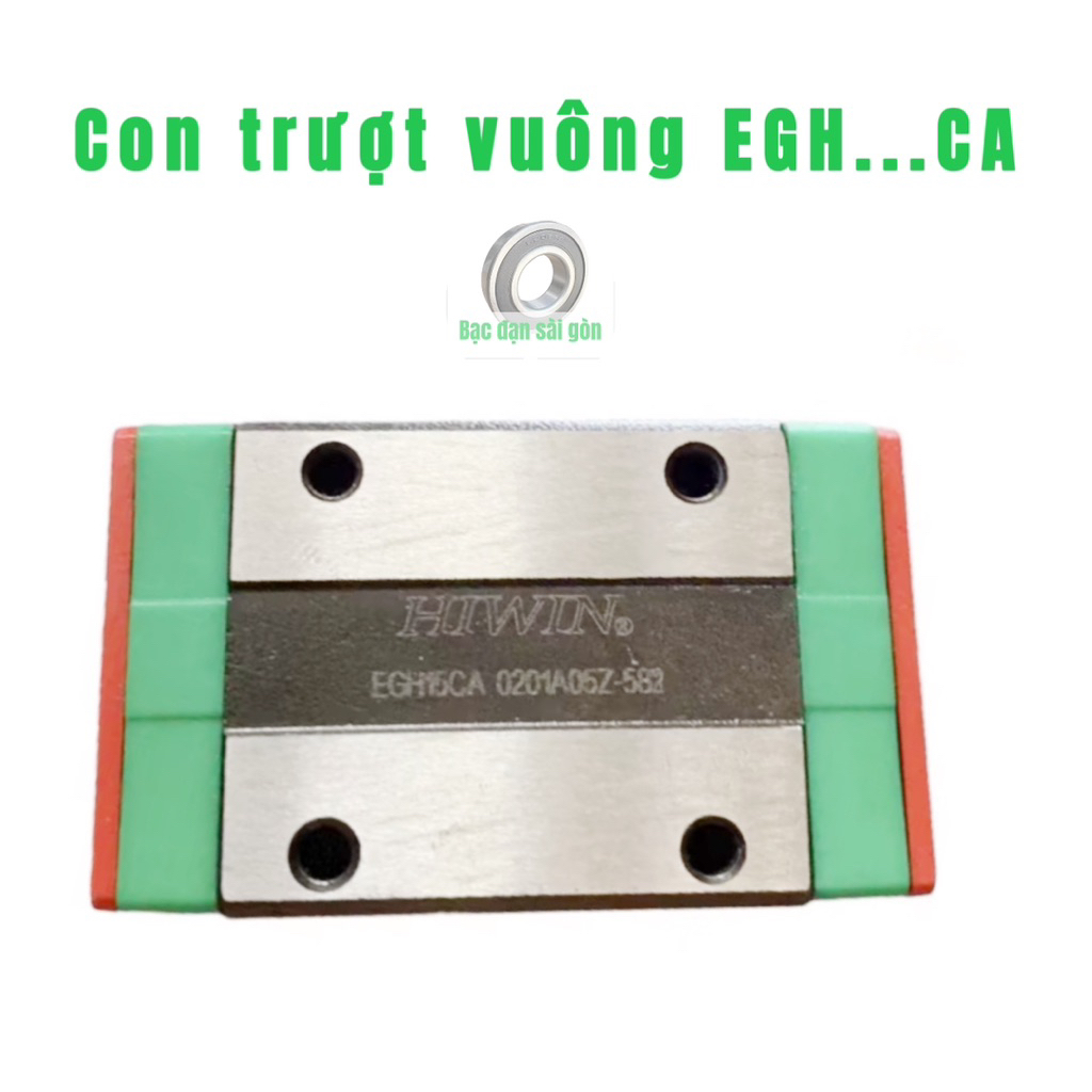 Block con trượt vông EGH15-20CA Theo Tiêu Chuẩn HIWIN