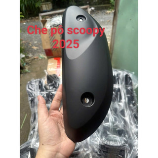 ỐP PÔ ĐEN XE SCOOPY 2025