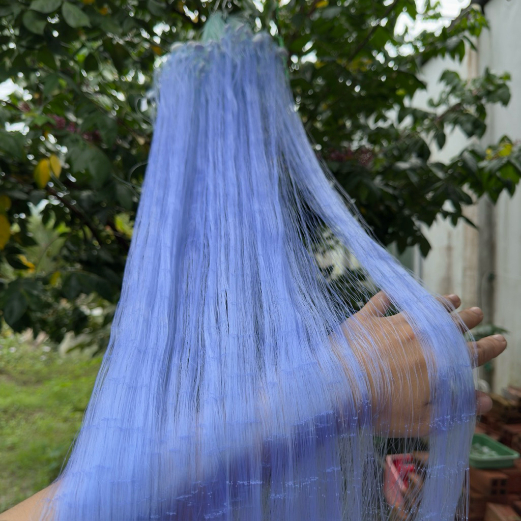 [Tường Vi] LƯỚI CÁ RÔ PHI 500g CHÌ NHẸ DÀI 80-100m, LƯỚI 1 MÀNG CAO 80cm, PHAO VỪA CHÌ NHỎ THẢ CHÌM 