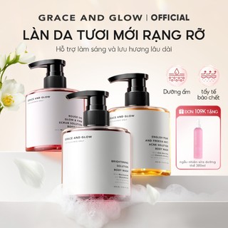   Tặng kèm quà  Combo 3 sữa tắm nước hoa Grace and Glow 400ml + 400ml + 400ml 