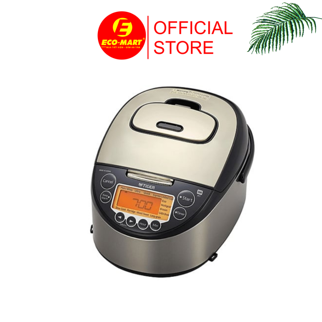 JKT-D18V Nồi Cơm Điện Tử Cao Tần Tiger 2 Trong 1 JKT-D18V 1.8 lít có lắp đặt