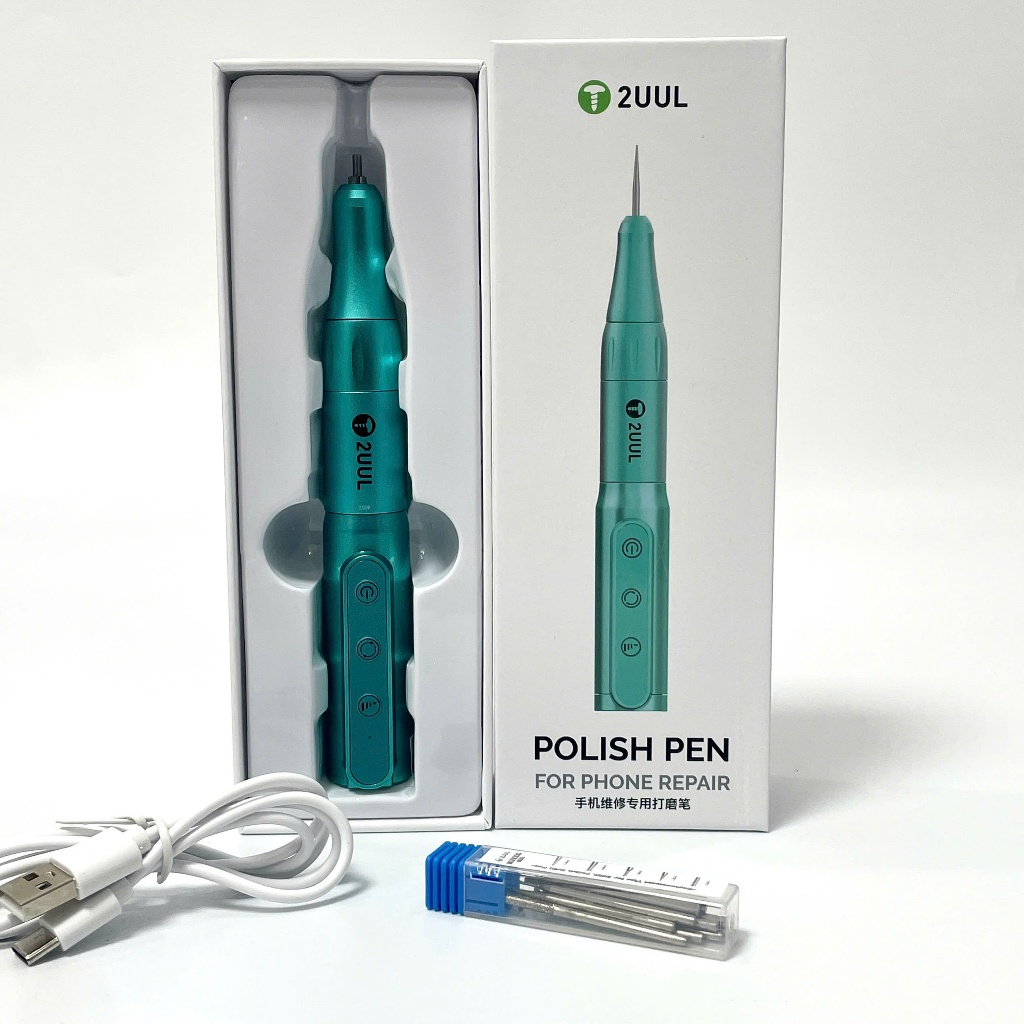 Bộ Máy Mài 2UUL  DA81 Cầm Tay (Xanh) Kèm 10 Mũi Mài Cắt