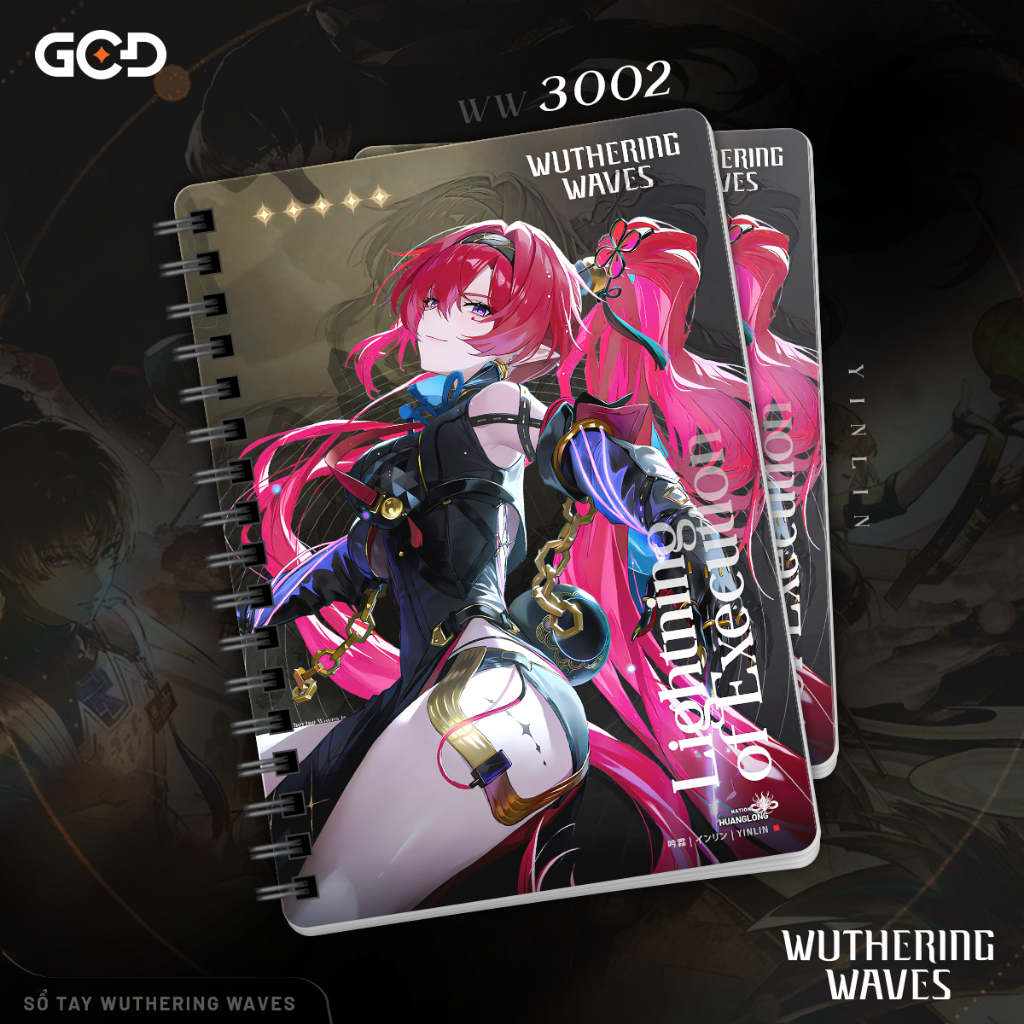 Sổ tay LITE A5 A6 Wuthering Waves WW - GCD Shop