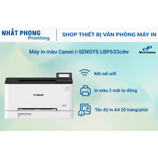  Máy in màu Canon Laser LBP 633Cdw  In 2 mặt WiFi  - Hàng nhập khẩu - Mới 100% 