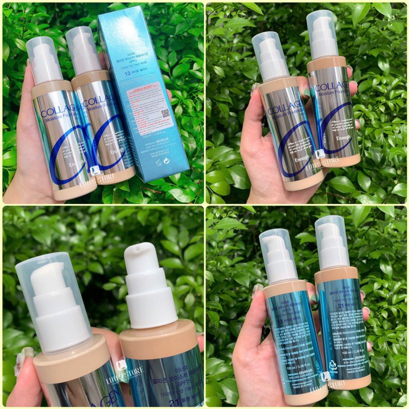 KEM NỀN COLLAGEN ENOUGH MOISTURE FOUNDATION 100ML
