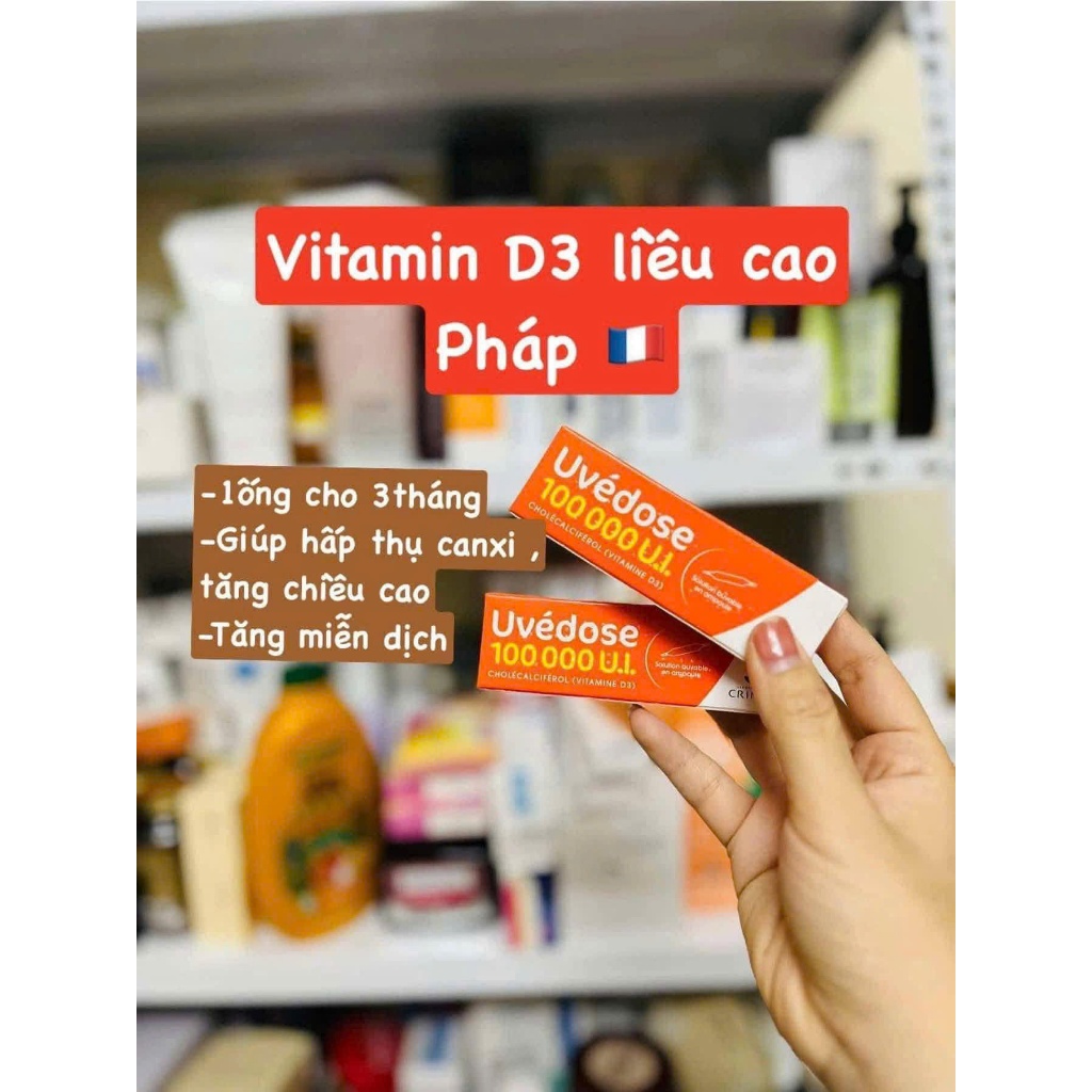 Siêu Phẩm Vitamin D3 UVEDOSE