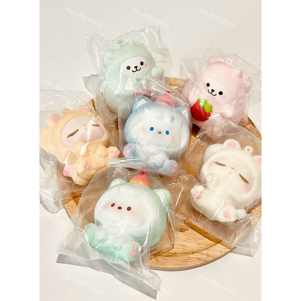 Ngẫu nhiên, tách lẻ blind box squishy mini CH iBloom, xinh xắn, cao cấp