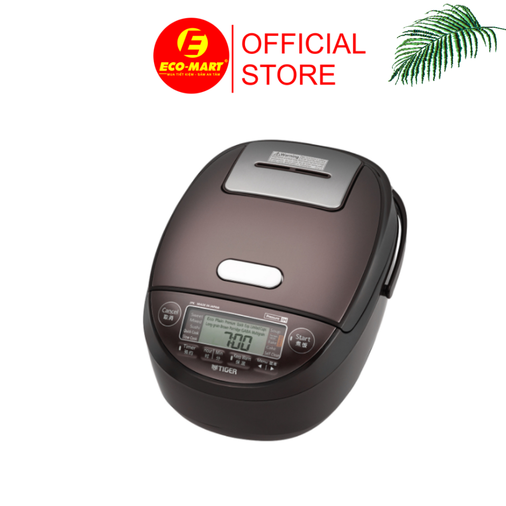 JPK-W18W Nồi Cơm Điện Tử Cao Tần Tiger JPK-W18W 1.8 lít - Hàng chính hãng