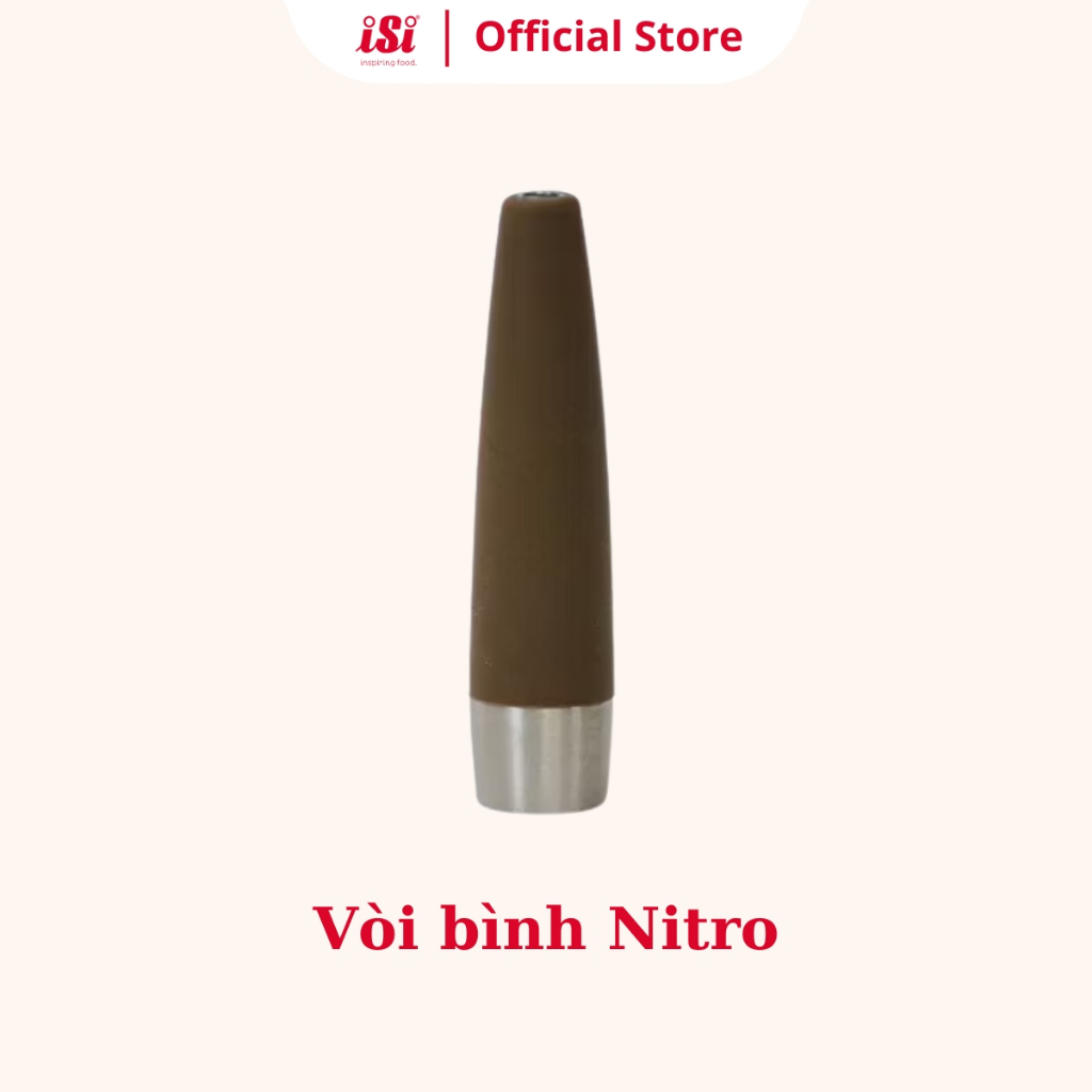 Vòi bình Nitro iSi 1 Lít cao cấp thương hiệu Áo - Tip Nitro iSi