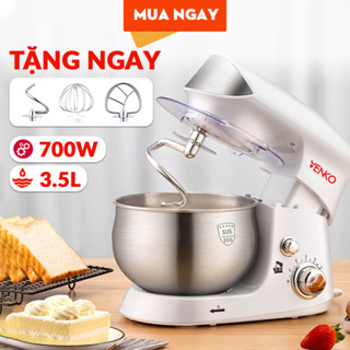 [MUA 1 TẶNG 3] Máy nhồi bột VENKO VK35E8 Dung tích 3,5L Máy đánh trứng, máy trộn bột đa năng