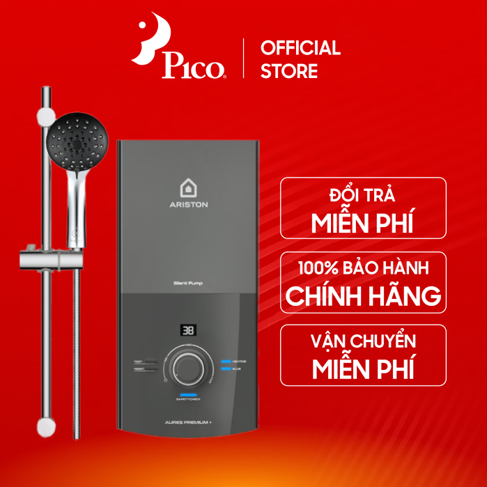 Máy nước nóng trực tiếp Ariston 4500W AURES PREMIUM+ 4.5P