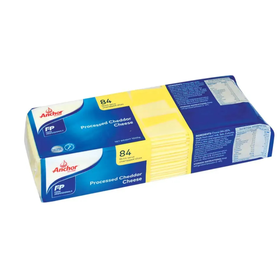Phô mai lát Anchor Cheddar, 1040g
