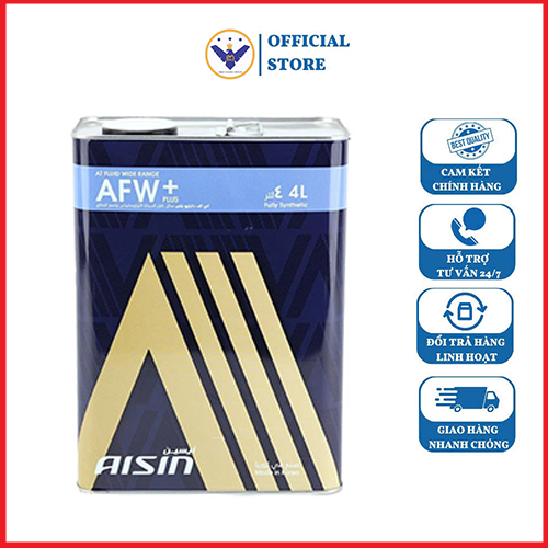Nhớt Hộp Số Tự Động AISIN AFW+ (Can 4L)