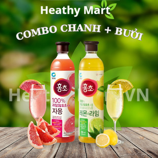 Nước Uống Giấm Chanh - Giấm Bưởi O'food Hongcho Hàn Quốc