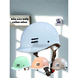  GOBEL Nón Bảo Hiểm CÁ HEO LỚN size từ 54-58cm cá heo 10 lỗ 