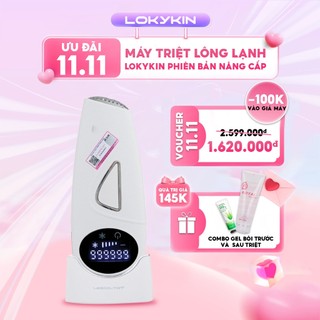  Máy triệt lông lạnh Lokykin mini vĩnh viễn phiên bản nâng cấp dạng cá nhân triệt tại nhà triệt toàn thân 