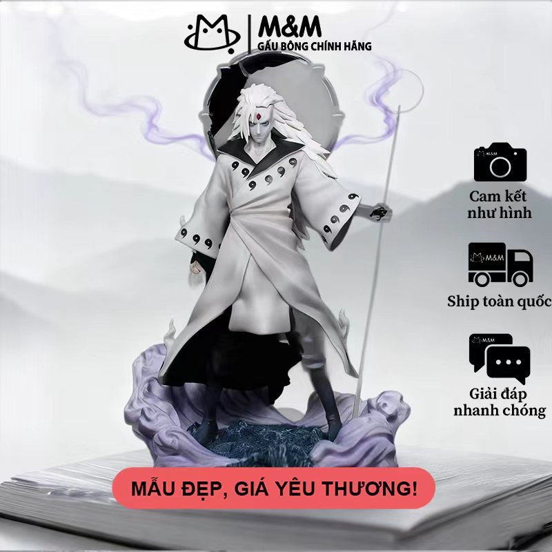 Figure Uchiha Madara Lục Đạo - Naruto Shippuden Đại Chiến Shinobi Lần 4 - Akatsuki - Mô Hình Cao Cấp