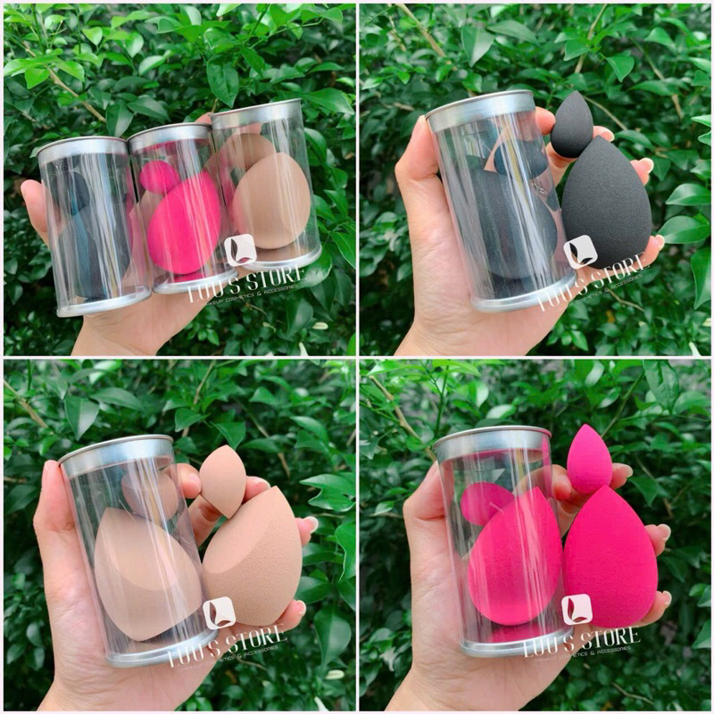 Bông Mút Đánh Nền (Set Bông Lớn + Nhỏ)