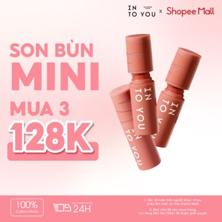  Son mini INTO YOU Lì Nhẹ Bền Màu Mềm Mịn Làm Đầy Rãnh Môi Khử Thâm Đẹp Cho Nữ Sáng Da 1g 