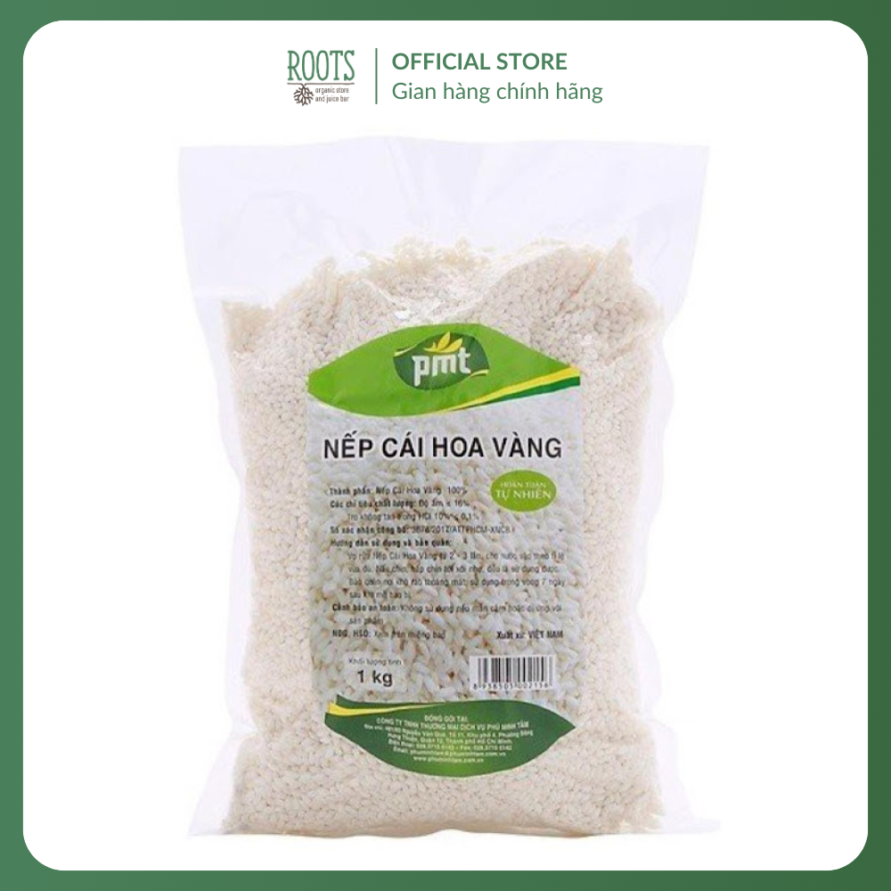 (Ship hỏa tốc) PMT - Nếp Cái Hoa Vàng, Yellow Flower Sticky Rice (1kg)