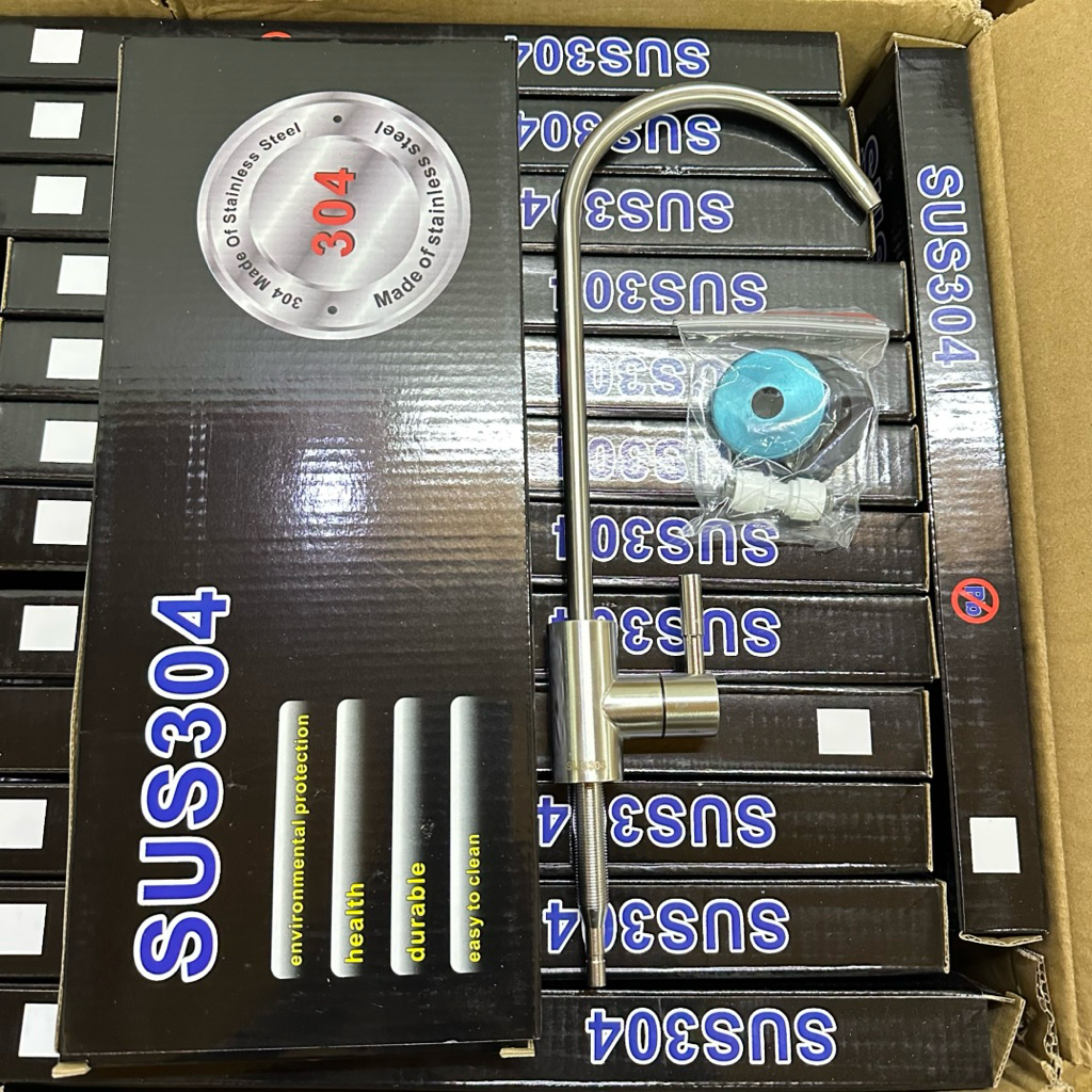 Vòi máy lọc nước Inox 304, Vòi INOX 304 sử dụng cho máy lọc nước