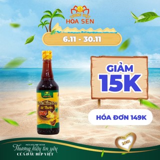  Combo 5 chai - Nước mắm chay Từ Thơm chai 500ml -  Tương Việt Hoa Sen 